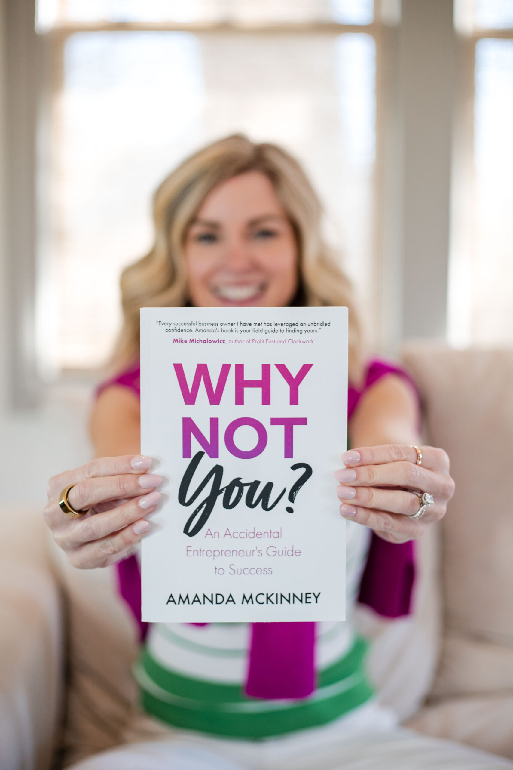 Amanda McKinney - Why Not You Book Image Amanda McKinney - Why Not You Book Image